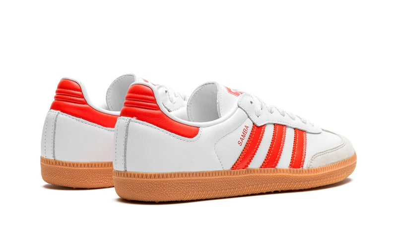 Adidas Samba OG White Solar Red