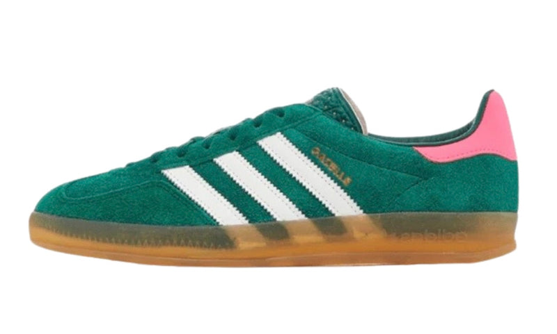 Adidas Gazelle Indoor Collegiate Green Lucid Pink