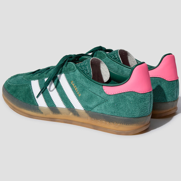 Adidas Gazelle Indoor Collegiate Green Lucid Pink