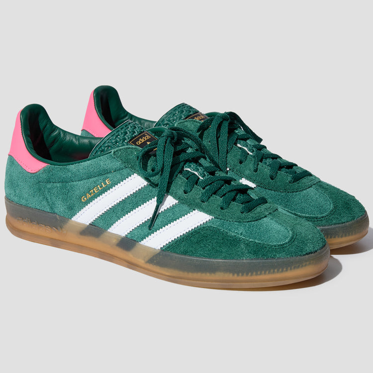 Adidas Gazelle Indoor Collegiate Green Lucid Pink