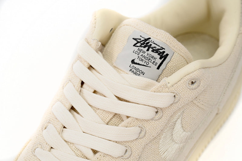 Stussy x Nike Air Force 1 Low “Fossil Stone”